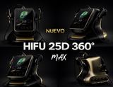 NUEVO HIFU 25D 360º con Radiofrecuencia y EMS LINEA MEDICA ISO13485